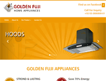 Tablet Screenshot of golden-fuji.com